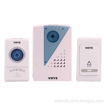 Wireless Doorbell with 2 Remote Control